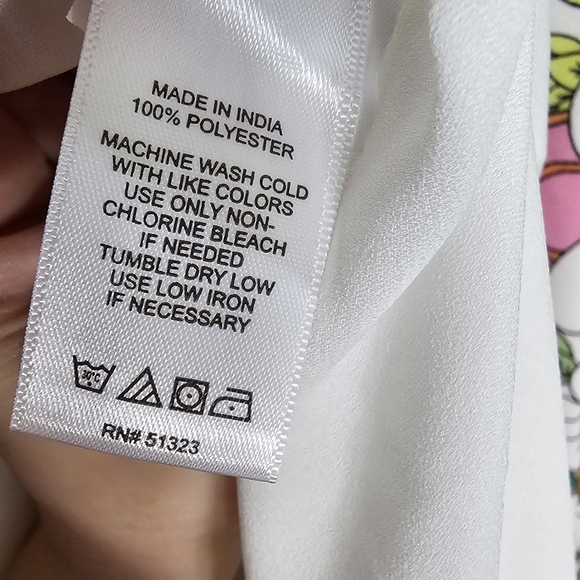 NWT CeCe Balloon Belle sleeve colorful Bohemian hipster summer dress - Picture 12 of 12